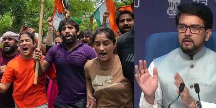 पहलवानों को खेल मंत्री ने दिया बातचीत का न्योता