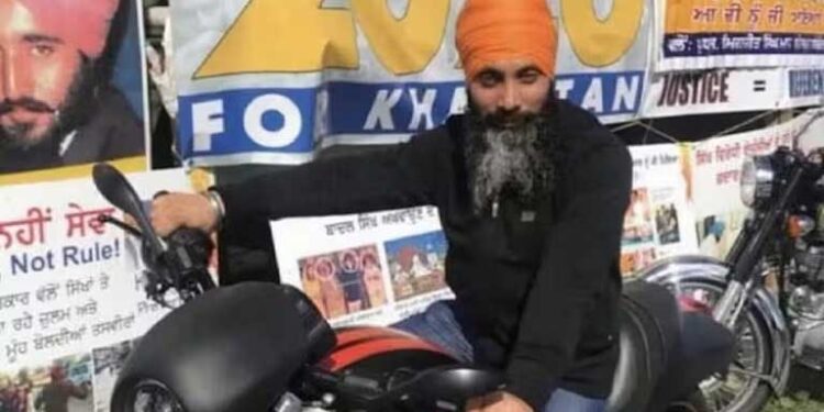 कनाडा में खालिस्तानी आतंकी हरदीप सिंह निज्जर की गोली मारकर हत्या