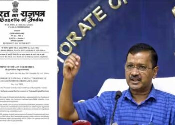 केंद्र के अध्यादेश को दिल्ली सरकार ने बताया असंवैधानिक