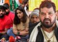 बृजभूषण को लगा झटका, अनुमति नहीं मिलने पर रद्द हुई रैली, FIR में चौंकाने वाले खुलासे, सीने पर हाथ फेरा…