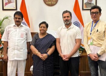 मणिपुर को शांति की जरूरत, हिंसा किसी भी समाधान का रास्ता नहीं:राहुल गांधी