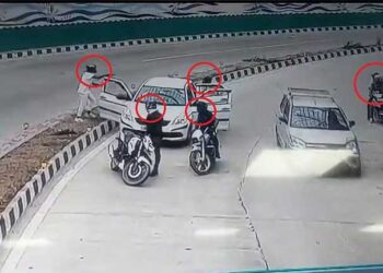 दिल्ली: प्रगति मैदान टनल में बंदूक के बल पर बाइक सवार ने लूटे 2 लाख