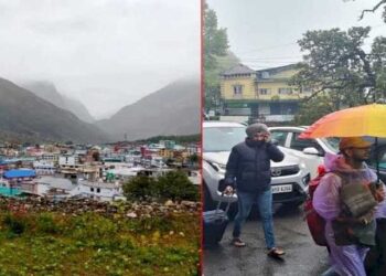 भारी बारिश की वजह से सोनप्रयाग में केदारनाथ यात्रा अगले आदेश तक रोकी गई