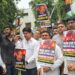 मणिपुर हिंसा को लेकर दिल्ली में यूथ कांग्रेस का हल्ला बोल