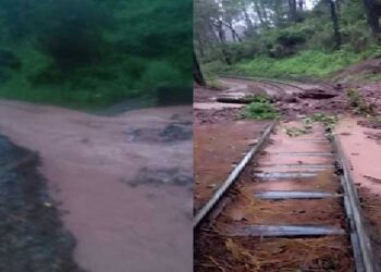 हिमाचल में आफत की बारिश! कालका-शिमला रेल यातायात निलंबित