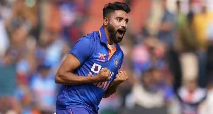 भारतीय तेज गेंदबाज मोहम्मद सिराज को टखने में दर्द की शिकायत