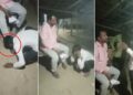 मध्य प्रदेश के बाद अब यूपी में शर्मनाक कांड! दलित को चप्पल चाटने के लिए किया मजबूर