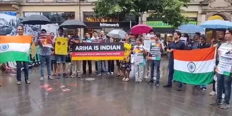 रूस द्वारा काला सागर अनाज सौदा रद्द -जर्मनी में भारतीयों का प्रदर्शन