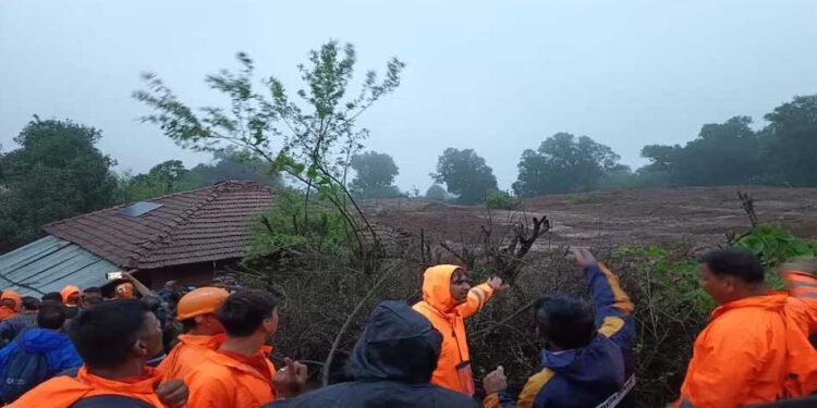 रायगढ़ भूस्खलन में मरने वालों की संख्या बढ़कर 22 हुई