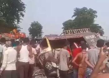 मधेपुरा में भीषण सड़क हादसे में चार लोगों की मौके पर ही मौत