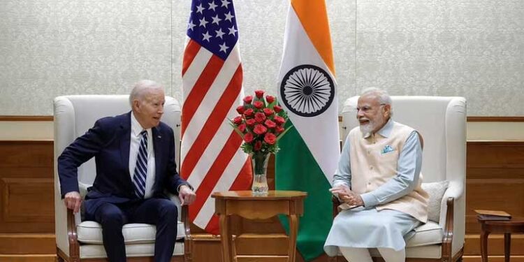 अमेरिकी राष्ट्रपति जो बिडेन दिल्ली पहुंचे