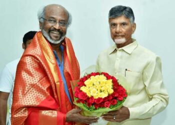 रजनीकांत ने चंद्रबाबू नायडू को बताया योद्धा