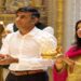 ब्रिटेन के प्रधानमंत्री ऋषि सुनक सुबह-सुबह पहुंचे अक्षरधाम मंदिर