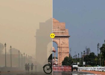 दिल्ली में हवा की गुणवत्ता खराब श्रेणी में पहुंची
