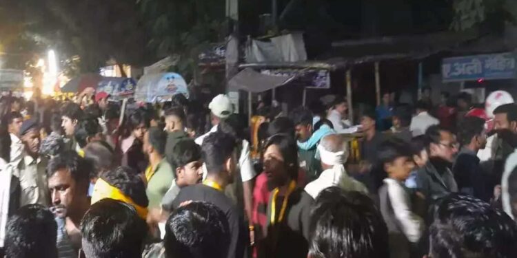 गोपालगंज में दुर्गा पूजा पंडाल में मची भगदड़