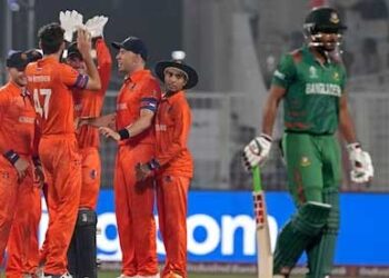 विश्व कप 2023 में एक और बड़ा उलटफेर