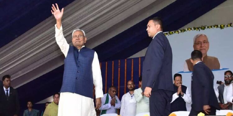 नीतीश ने मुंगेर में राजकीय चिकित्सा महाविद्यालय का किया शिलान्यास