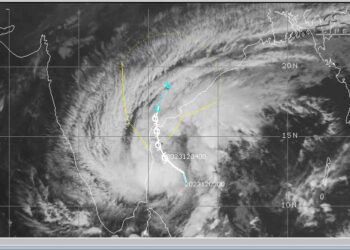 चक्रवात मिचौंग हुआ कमजोर