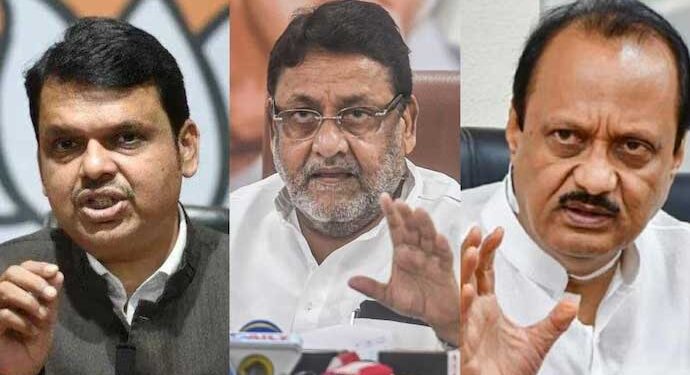 नवाब मलिक पर महराष्ट्र के सत्ताधारी गठबंधन में बवाल