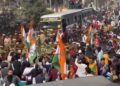 असम के गुवाहाटी में ‘भारत जोड़ो न्याय यात्रा’ को पुलिस ने रोका