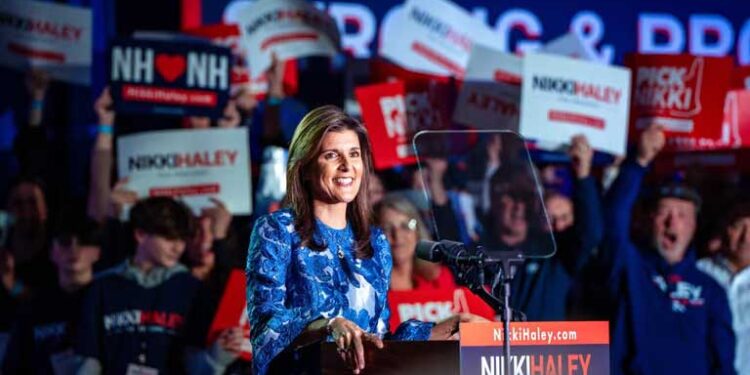 राष्ट्रपति पद की उम्मीदवार निक्की हेली के सामने शादी का प्रस्ताव