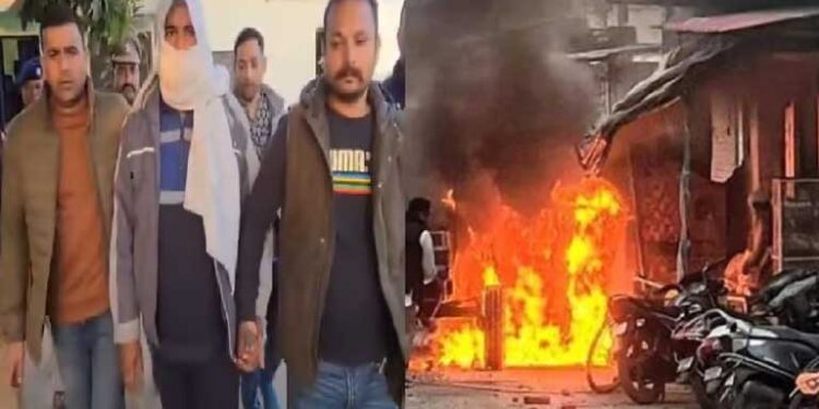 हल्द्वानी हिंस में शामिल अब्दुल मलिक गिरफ्तार