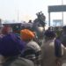 शंभू बॉर्डर पर किसान दिल्ली मार्च के लिए अड़े