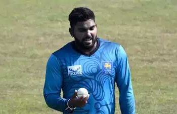 आल राउंडर वानिंदु हसारंगा आईसीसी द्वारा निलंबित