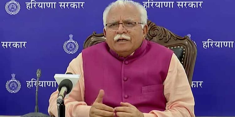हरियाणा के सीएम मनोहर लाल खट्टर ने दिया इस्तीफा