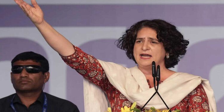 प्रियंका ने पीएम मोदी को भगवान राम का संदेश दिलाया याद