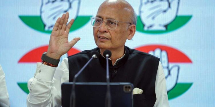 बीजेपी के गठबंधन सहयोगियों में ईडी, आईटी, सीबीआई आदि शामिल-सिंघवी