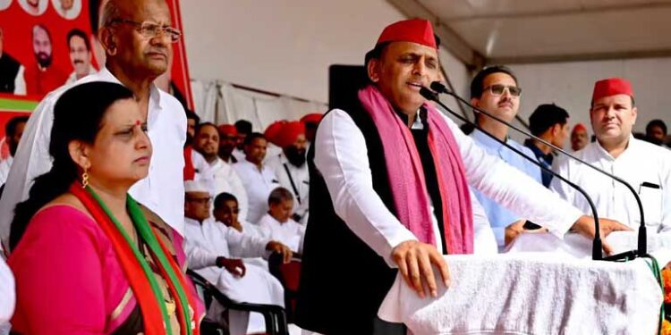 BJP नेताओं के भाषणों से दिखने लगे हैं चुनाव परिणामों के रुझान:अखिलेश