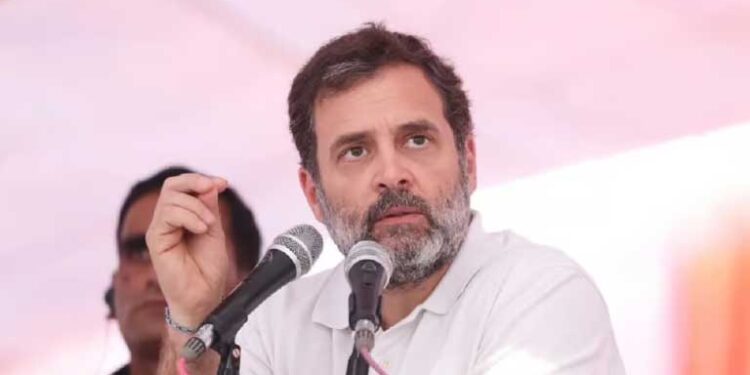 राहुल गांधी ने बीजेपी सरकार को घेरा