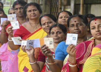 तीसरे चरण में  60 प्रतिशत से ज्यादा वोटिंग