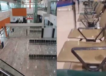 अब बारिश ने खोली लखनऊ एयरपोर्ट की पोल