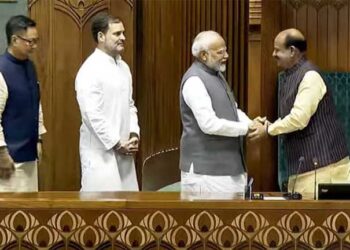 लोकसभा के स्पीकर चुने गए ओम बिरला, ध्वनिमत से हुआ फैसला