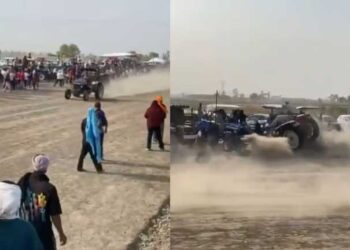 पंजाब के कपूरथला में ट्रैक्टर रेस के दौरान बड़ा हादसा