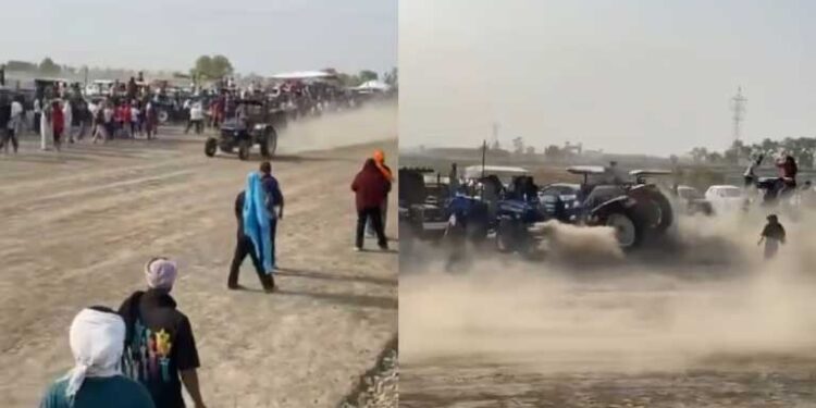 पंजाब के कपूरथला में ट्रैक्टर रेस के दौरान बड़ा हादसा