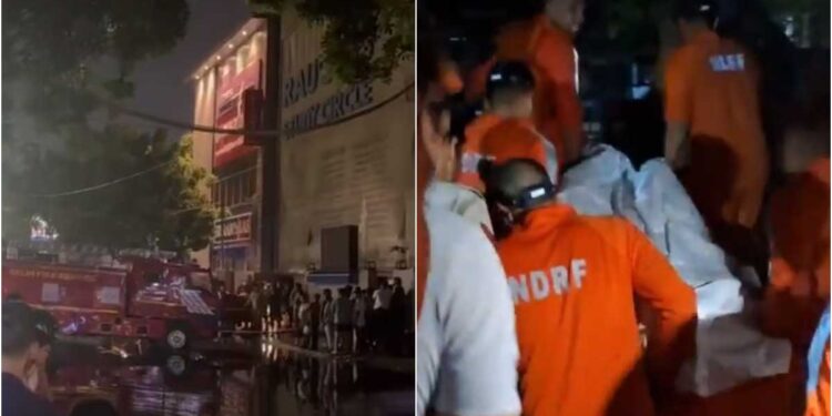 दिल्ली में कोचिंग सेंटर के बेसमेंट में पानी भरने से छात्रा की मौत, दो लापता