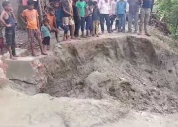 अब मोतिहारी में ध्वस्त हुई पुलिया