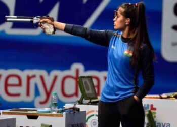 मनु भाकर 10 मीटर एयर पिस्टल इवेंट के फाइनल के लिए क्वालिफाई