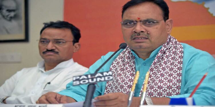जस्थान के मुख्यमंत्री भजनलाल शर्मा को जान से मारने की धमकी