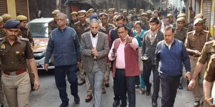 3 सदस्यीय न्यायिक जांच समिति के सदस्य संभल पहुंचे