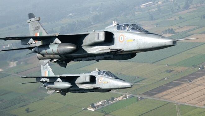 भारतीय वायुसेना का जगुआर लड़ाकू विमान दुर्घटनाग्रस्त