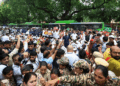 ‘वोट चोरी’ के आरोप में चुनाव आयोग दफ्तर तक मार्च