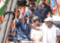 वोटर अधिकार यात्रा’ में शामिल हुईं प्रियंका गांधी