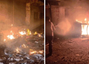 गांधीनगर में दो समुदायों के बीच झड़प