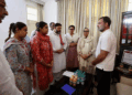 राहुल गांधी की वाई पूरण कुमार के परिवार से मुलाकात