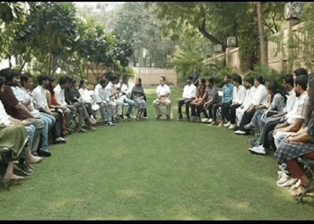 राहुल गांधी ने बिहारी युवाओं से किया संवाद