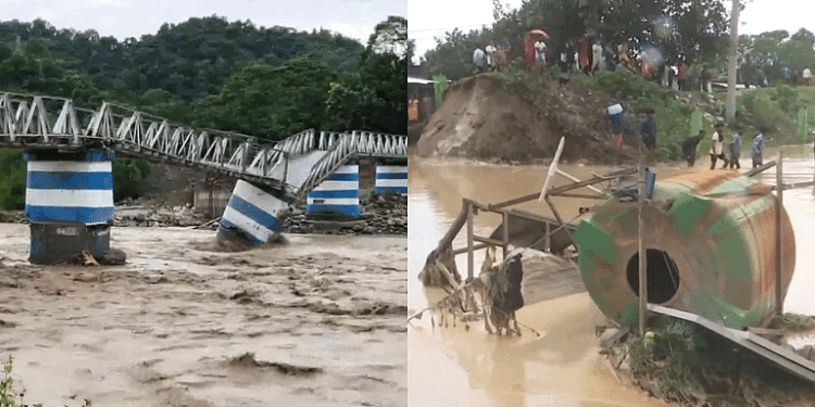 बंगाल में भारी बारिश-भूस्खलन से तबाही